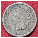 1861 Indian Head Cent