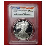 1986 S Silver Eagle 1oz PCGS PR69 DCAM