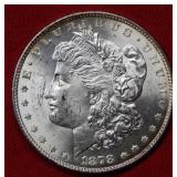 1878 Morgan Silver Dollar - 7 Tail Feathers