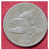 1858 Flying Eagle Cent