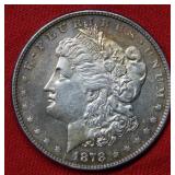 1878 Morgan Silver Dollar - 8 Tail Feathers