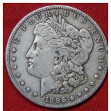 1896 S Morgan Silver Dollar