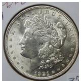 1921 D Morgan Silver Dollar Coin