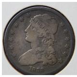 1838 Bust Quarter Dollar - early date