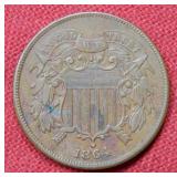 1864 Two Cent Piece