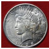 1925 S Peace Silver Dollar