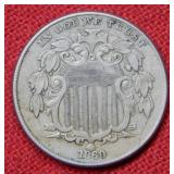1869 Shield Nickel