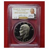 1977 S Ike Dollar PCGS PR69 DCAM