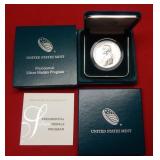 T.H. Jefferson Presidential Silver Metal - US Mint
