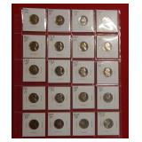 (20) Proof Jefferson Nickels - back to 1957