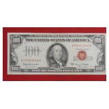 1966 $100 Red Seal United States Note