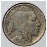1914 D Buffalo Nickel Coin