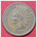 1874 Indian Head Cent
