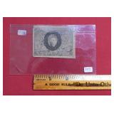 US Fifty Cent Fractional Note