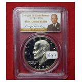 1974 S Silver Ike PCGS PR69 DCAM