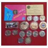 Grab Bag Lot - US & Foreign Coins & Medals