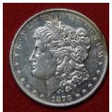 1878 S Morgan Silver Dollar Coin - First Year