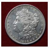 1896 Morgan Silver Dollar Coin