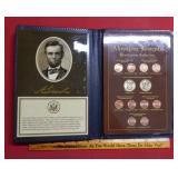 Lincoln Coin and Dollar Set - free portfolio