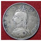 1887 Great Britain Silver Coin