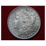1899 Morgan Silver Dollar Coin
