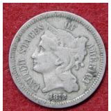 1872 Three Cent Nickel