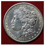 1890 CC Morgan Silver Dollar Coin