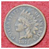 1874 Indian Head Cent