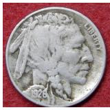 1926 S Buffalo Nickel