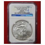 2014 (S) Silver Eagle 1oz NGC MS69 - Early Release
