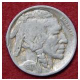 1917 D Buffalo Nickel