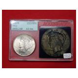 1922 Peace Silver Dollar Coin ***