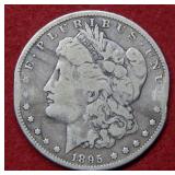 1895 O Morgan Silver Dollar - Rim Issue