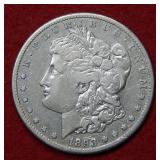 1893 CC Morgan Silver Dollar Coin