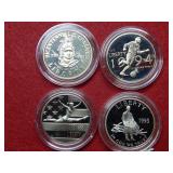 (4) US Commemorative Half Dollar Coins