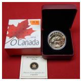 2013 Canada Silver $25 Coin - The Orca
