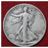 1923 S Walking Liberty Silver Half Dollar Coin