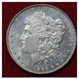 1896 Morgan Silver Dollar Coin