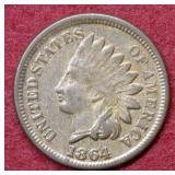 1864 Indian Head Cent - Bronze