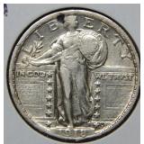 1918 Standing Liberty Silver Quarter