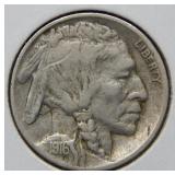 1916 D Buffalo Nickel