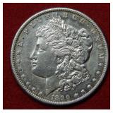 1890 CC Morgan Silver Dollar Coin