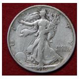 1919 S Walking Liberty Silver Half Dollar Coin