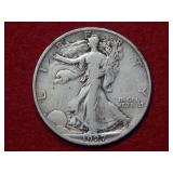 1927 S Walking Liberty Silver Half Dollar Coin