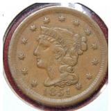 1851 Large Cent