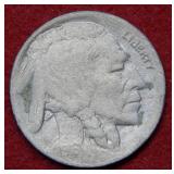 1916 D Buffalo Nickel - grainy