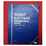 (27) Great Britain Brass Three Pence Coins