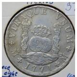 1771 Spanish Colonies Mexico Silver 8R