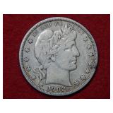 1902 O Barber Silver Half Dollar Coin