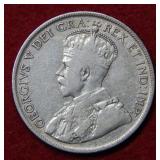1918 Canada Silver Half Dollar Coin